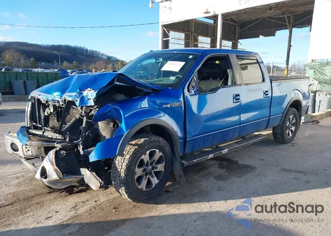 2013 Ford F-150 Fx4 from USA, damaged, VIN 1FTFW1EF2DFB12054
